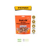 THE GOOD WİLD Mercipop Baharat Karışımlı Kraker | Glutensiz Vegan Atıştırmalık | Ilave Şekersiz |Yüksek Lif |3x55g