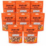 The Good Wild Mercipop Baharat Karışımlı Kraker | Glutensiz Vegan Atıştırmalık | Ilave Şekersiz |Yüksek Lif |8x55g