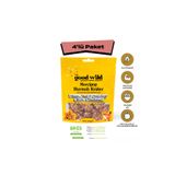 THE GOOD WİLD Mercipop Hurmalı Kraker | Glutensiz Atıştırmalık | İlave Şekersiz | Hurma Püresi |Ayçekirdeği |4x55g