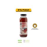 THE GOOD WİLD Propolisli Kuşburnu Çayı | Fermante Nohut Suyu | Hurma Suyu | Soğuk Çay | 250 ml (9 Adet)