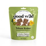 The Good Wild Tohum Kraker - Glutensiz Atıştırmalık, Filizlendirilmiş Çiğ Karabuğday, Yüksek Lifli, Yüksek Proteinli, 55 g