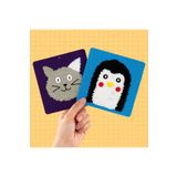 The Gookie Çocuklar Için Kedi Penguen Keçe Örgü Seti Dikiş Ve Örgü Kiti El Becerisi Eğitici Oyuncak