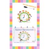The Grade Activity 2-6 Yaş Yaz Sil Saat Etkinlikleri Saat Öğrenme Eğitici Set Öğretici Saat Aktivite Eğitici Kitap