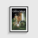 The Green Mile (1999) Film Posteri Tablo Çerçeveli Poster Duvar Dekorasyonu - 21 x 30 - Siyah Çerçeveli
