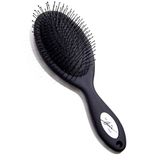The Hair Shop Saç uzatmaları için güvenli dolaşık açıcı fırça, 909 ergonomik dolaşık açıcı fırça, kuru veya ıslak saçlar, taraklar, doğal kayma için, kıvırcık, erkekler ve kadınlar için