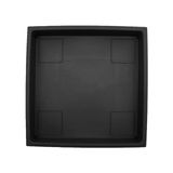 The Hc Companies 14 Inç Kare Plastik Bitki Tabağı - Saksılar Için Iç Mekan Dış Mekan Bitki Tepsileri - 14"X14"X1.8", Siyah - Option-1 - 51R-Turuncu