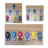 The Hedgehog 6lı Set kirpi Sonic oyuncak 7 cm
