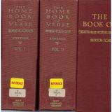 The Home Book Verse, American and English, 1580-1920: With an Appendix Containing a Few Well-Known Poems in Other Languages Stevenson, Burton Egbert