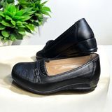 The Hope Shoes Kadın Ortopedik Deri Taban Her Mevsim Günlük Anne Ayakkabısı - Siyah
