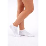 THE HUEZ 3 Çift Kadın Pamuklu Yumuşak Patik Çorap,Terletmeyen Dikişsiz Soket Çorap,Teknik Detaylı Rahat Kalıp Yazlık Sneaker Çorabı - Standart - Beyaz