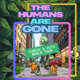 the humans are gone: zombie and pets world tour: Perfect for fans of travel, pets, and playful monsters, 8.5 x 8.5 inches, relaxing coloring pages, for kids and adults coloring adventure