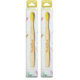 The Humble Co. Brush Çocuk Bambu Diş Fırçası Ultra Soft Sarı 1 Paket(1 x 0.1 g) (2 paketi)