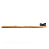 The Humble Co. Brush%100 Doğal Bambu Yetişkin için Diş Fırçası Soft - Siyah