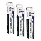 The Humble Co. Co Bitki Bazlı Diş Fırçası Ultra Yumuşak - Karma 4 Renk (3 paketi)