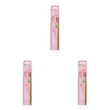 The Humble Co. Humble Brush Pro Line Yetişkin Soft Lila 0.01 İnceltilmiş Hegzagonal Fırça Kılları İçeren Bambu Diş Fırçası (3 paketi)