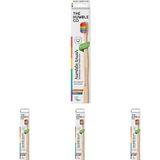 The Humble Co. - Humble Brush Proud - Adult Sensitive Yetişkin Bambu Diş Fırçası Sensitive Ultra Yumuşak Gökkuşağı Renkli (4 paketi)