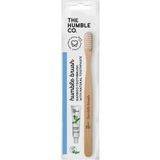 The Humble Co. Humble Brush-Vegan Bambu Diş Fırçası+Yetişkin Diş Macunu Seyahat Seti 7gr - yetişkinseyahatseti