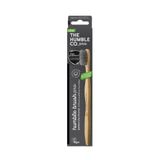 The Humble Co. Humble Brush Yetişkin Pro Bambu Diş Fırçası Yumuşak Soft Gümüş/Gri 0.01 İnceltilmiş Süper İnce Gümüş İçerikli Fırça Kılları