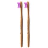 The Humble Co. The Humble Co Bambu Diş Fırçası Yetişkin Soft Yumuşak Lila (2 paketi)