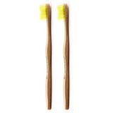 The Humble Co. The Humble Co Bambu Diş Fırçası Yetişkin Soft Yumuşak Sarı (2 paketi)