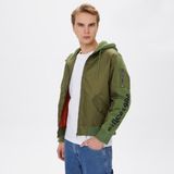 The Hundreds Moth Bomber Erkek Yeşil Ceket - Olive - Yeşil