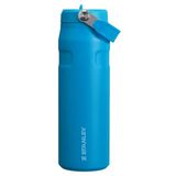 The Iceflow Flip Straw Pipetli Termos Bardak 0,70 Lt - Mavi (4 Adet)
