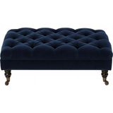 The Ivy Concept Store Blue Harbor Lacivert Chester Dikdörtgen Tekerli Puf