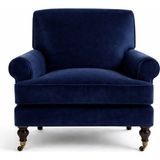 The Ivy Concept Store Regal Hıde Lacivert Tekli Berjer