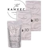 The Kahveci 2x Nespresso Uyumlu Kapsül Kahve (Karamel+Fındık) 10'lu + 1 Klasik Filtre Kahve 200GR. - 1 Paket