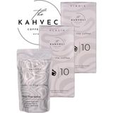 The Kahveci 2x Nespresso Uyumlu Kapsül Kahve (Klasik+Fındık) 10'lu + 1 Klasik Filtre Kahve 200GR. - 1 Paket