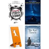 The Kitap Hemen Şimdi Stresi Yenin! - Kirk D. Strosahl + Kuzey Işıklarının Şarkısı + Telefon Tutucu + Bir Kar Tanesi
