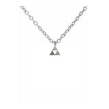The Legend Of Zelda Triforce Üçgen Kolye 60 Cm Zincirli | Anime Oyun Temalı Unisex Takı