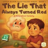 The Lie That Always Turned Red: A Heartwarming Story About Honesty, Truth-Telling, and Courage for Kids Ages 3–7 (The Little Bloom Tales Values Series, Band 2)