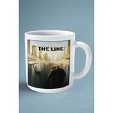 The Line Oyun Baskılı Kupa Bardak Çift Taraflı Baskı Kişiye Özel Model 1