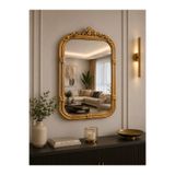 THE LİNSE DEKORATİF ESKİTME GOLD AYNA 60*3*88 CM