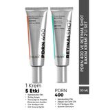 The Liva Retinal Shot & PDRN 400 Yüz Kremi Seti Sıkılaştırıcı Nemlendirici, yaşlanma ve kırışıklık karşıtı