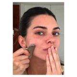 THE LONGEVITY Mat Paslanmaz Çelik Gua Sha - Matte Satin Stainless Steel Gua Sha - Lympahtic Dranaige