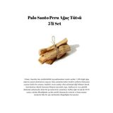 THE LONGEVITY Palo Santo Peru Ağaç Tütsü - %100 Doğal Güney Amerika Ağaç Tütsü Meditasyon ve Ev Enerji Temizliği- Chakra Temizliği- Meditasyon-Yoga