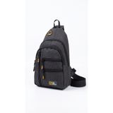the loop design Unisex Çok Bölmeli Çapraz Ayarlanabilir Askılı Göğüs Omuz Çantası