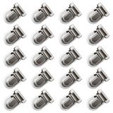 The Lord of the Tools 20 Set Çanta Tuck Kilit Toka Metal Başparmak Ördek Dili Mandallar Deri El Çantası Sırt Çantası için Bagaj Aksesuarları