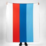The Lucid Lab Bavaria Racing Lines Polar Tv Battaniyesi - 140 x 170 cm - Renkli