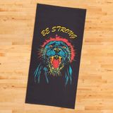 The Lucid Lab Be Strong Mikrofiber Spor Havlusu 45 x 90 cm Renkli Yüksek Emicilik Özelliği