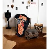 The Lucid Lab Catana- Kedili Polar Tv Battaniyesi - 130 x 165 cm - Siyah