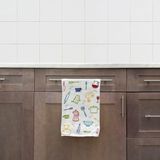 The Lucid Lab Kitchen Tools Renkli Mutfak Havlusu 2 Adet - 30 x 50 cm
