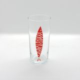 The Lucid Lab Other Orange Fish / Turuncu Balık Baskılı Paşabahçe Rakı Kadehi - 1 Adet - Renkli