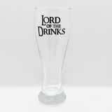 The Lucid Lab The Lord Of The Drinks / Baskılı Paşabahçe Bira Bardağı - 520 cc - Beyaz