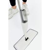 The Luthien Company Sprey Mop – 3 Adet Mikrofiber Bezli Su Hazneli Yer Temizlik Aparatı - Beyaz