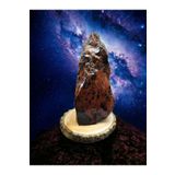 THE MAGIC OF HEALING (4082) KAHVE OBSİDYEN DİKİT JEOT (652 GRAM)(15 CM) KAHVESİYAH Tek Ebat
