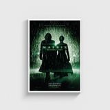 The Matrix Resurrections (2021) Film Posteri Tablo Çerçeveli Poster Duvar Dekorasyonu - 30 x 40 - Beyaz Çerçeveli