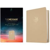 The Message Devotional Bible (Leather-Look, Driftwood Dove): Featuring Notes and Reflections from Eugene H. Peterson